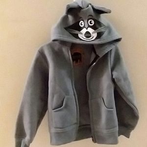 Raccoon hoodie